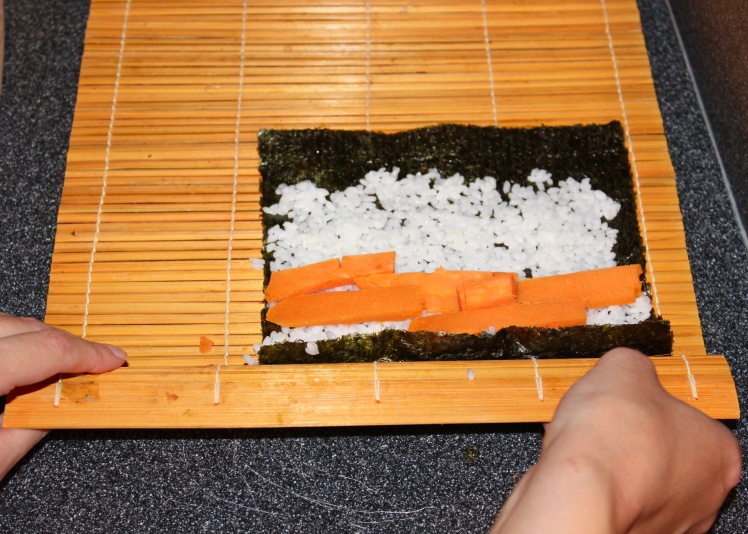 how to make vegetarian sushi